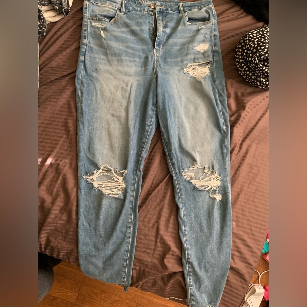AE Lu(x)e Ripped High-Waisted Jegging
